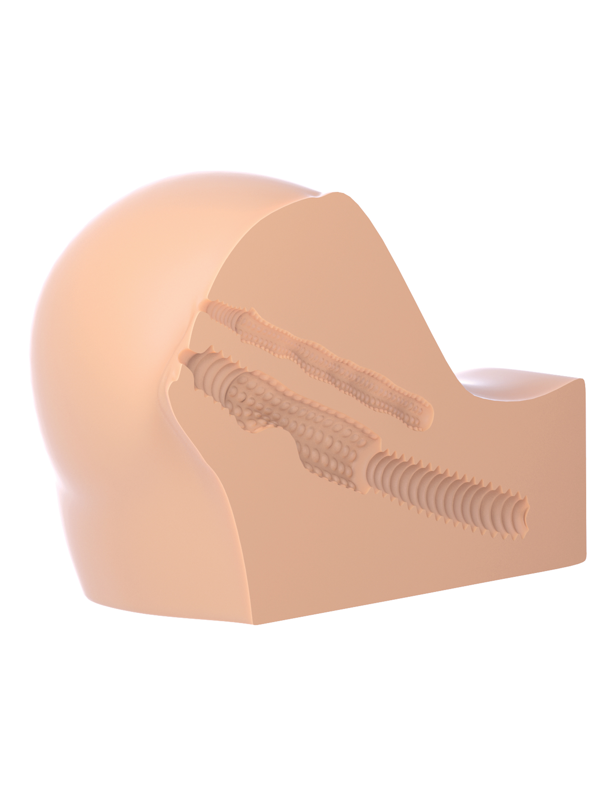 PDX FUCK ME SILLY TO GO PETITE FANTASY BUBBLE BUTT MEGA STROKER LIGHT