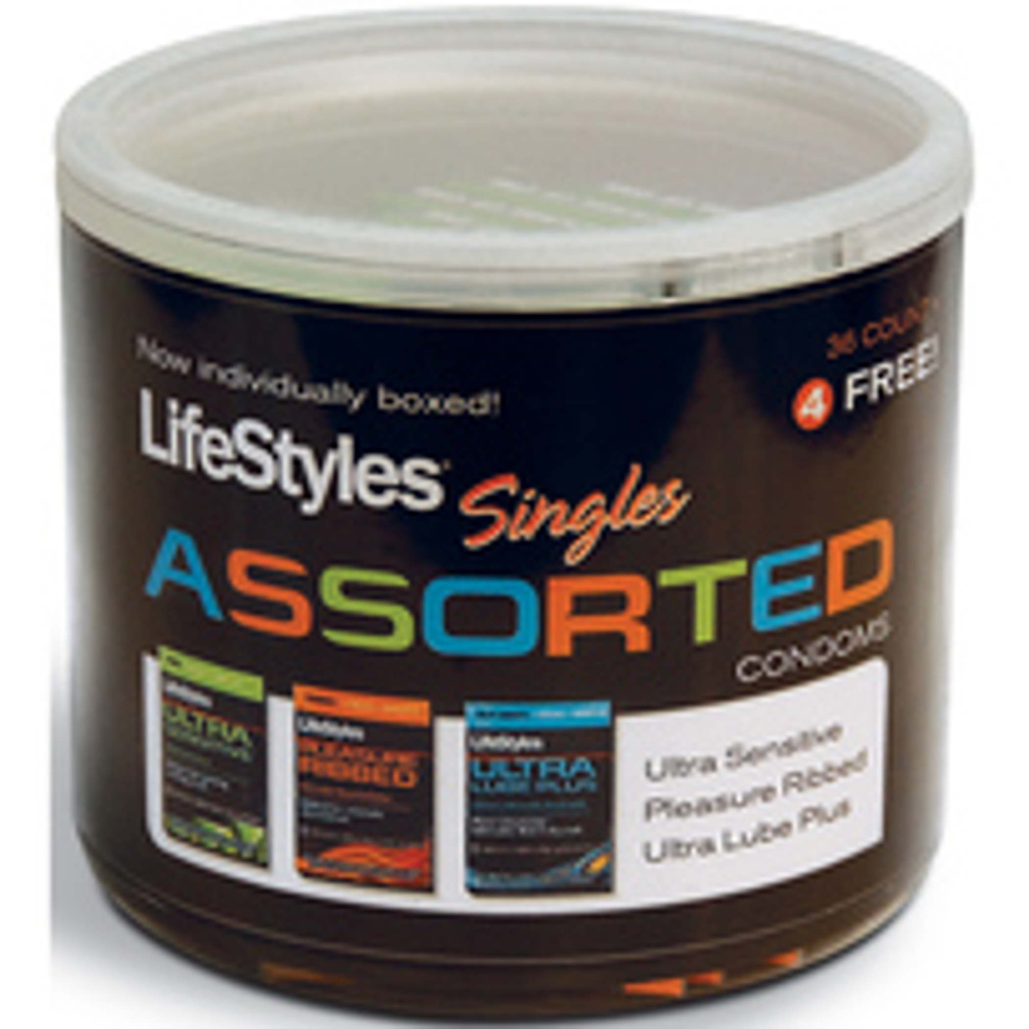LIFESTYLES ASSORTED SINGLES 40 PC JAR